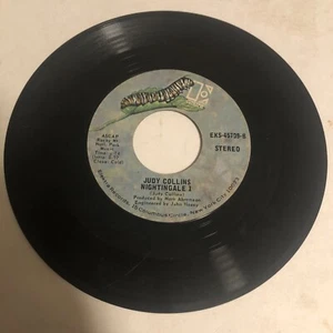 Judy Collins 45 Vinyl Record Amazing Grace - Picture 1 of 2