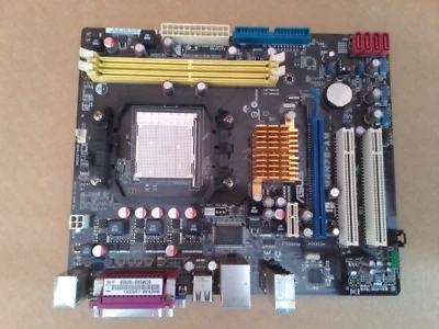 ASUS  --  M4N78-AM     (skt am3) REV. 1.O2G   FUNZIONANTE TESTATA. - Immagine 1 di 4