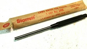 1/4" Starrett 248C Long Drive Pin Punch, 8" . Nos. In sleeve nice - Bild 1 von 4