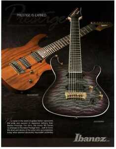 2014 IBANEZ Prestige RG Series Electric Guitar magazine ad