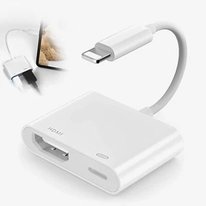 Lightning to HDMI Adaptor for Apple TV, 1 Pcs Cable for Apple Adapter to HDMI - Picture 1 of 6