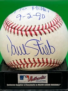 DAVE STIEB TORONTO BLUE JAYS NO-HITTER 9-2-90 SIGNED OML BALL - Picture 1 of 1
