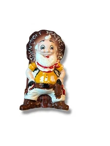 Vintage Ceramic Vase The Nugget Casino Sparks NV Prospector Dick Graves Reno - Picture 1 of 4