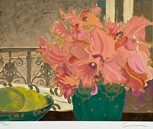 Hermosa serigrafía de Ellen Gunn - Petite Fleur Suite I - S/N - Imagen 1 de 5