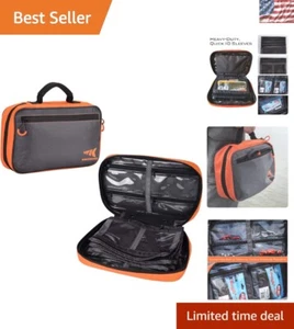 Water-Resistant Soft Fishing Gear Utility Binder Bag - 13 Compartment Design - Picture 1 of 10