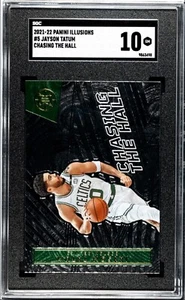 2021-22 Panini Illusions - Chasing the Hall #5 Jayson Tatum SGC 10 Gem Mint - Picture 1 of 2