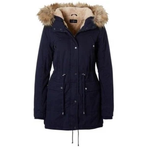 Neu mit Etikett C&A Damen Parka Jacke Regular Fit Unifarben Polyester - Bild 1 von 6