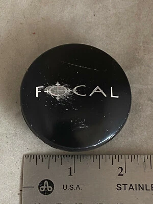Tapa central cubierta de cubo de llanta negra Focal Custom Wheels 5A211880F-1 Foto 1 de 4