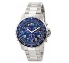 Invicta 6621 Men's II Collection Stainless Steel Blue & Black Dial Chrono Watch