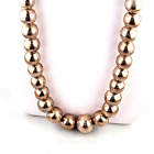 Collier perles sterling vintage Alicia Taxco GRANDE balle grandie 925 TO40 Mexique 31"