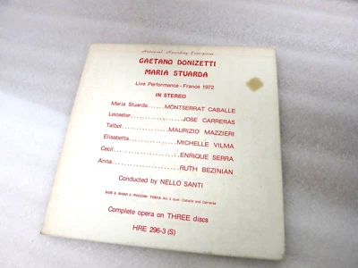 Donizetti's MARIA STUARDA 3 Vinyl Set - Image 1 of 3