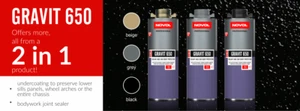Protección corporal Underbody Selant negro Novol 650 1L 2 en 1 - Imagen 1 de 3
