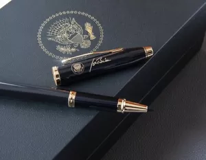 Cross Century II Presidential Rollerball Pen, Joe Biden, Black & Gold w/ Box - Picture 1 of 1