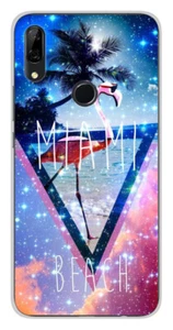 Coque en silicone imprimée compatible Huawei P Smart Z Miami beach - Foto 1 di 3