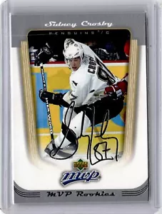 2005-06 MVP Hockey Sidney Crosby Rookie Auto Pittsburgh Penguins #393 - Picture 1 of 2