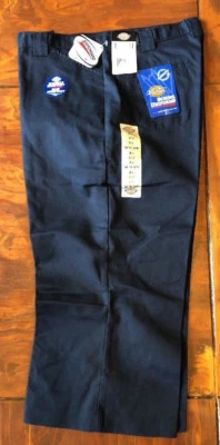 NUEVO DICKIES NIÑAS UNIFORMES ESCOLARES CAPRI LENGÜETA BOLSILLO TALLA 20 1/2 AZUL MARINO OSCURO Foto 1 de 4