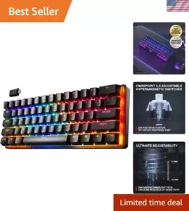 Apex Pro Mini Wireless HyperMagnetic Gaming Keyboard – Compact 60% Form Facto... - Picture 1 of 11