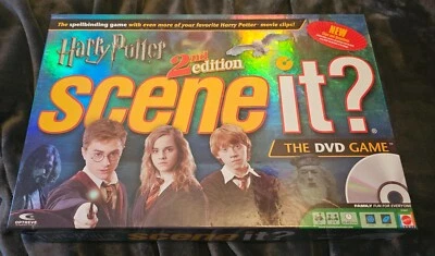 Harry Potter 2nd Edition Scene It? The DVD Game - New Sealed - Image 1 of 4