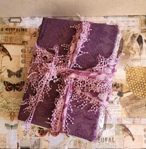 HANDMADE Book MASQUERADE BALL COSTUME Junk Journal Grimoire Diary Cosplay LARP - Picture 1 of 16