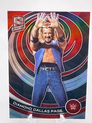 2023 WWE Chronicles - Panini - Red - /199 - #382 Diamond Dallas Page  No 63 - Image 1 of 2