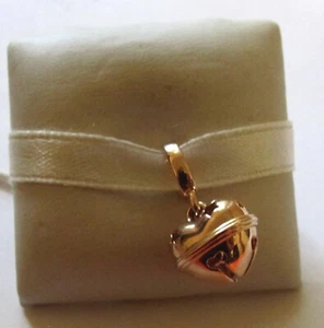 Authentic Pandora Charm, ROSE Festive Bell Dangle, #782376C00 - Picture 1 of 2