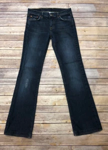 Lucky Brand Womens Sundown Dungaree Denim Jeans Size 4/27 - 30x31 - Picture 1 of 11