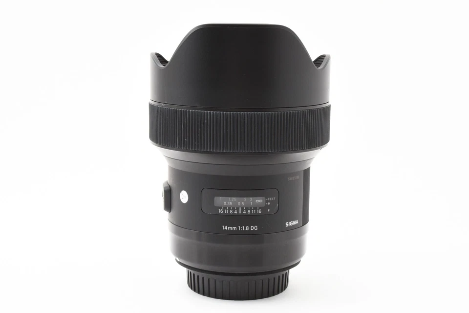 Sigma Canon EF Mount Lens 14mm F1.8 DG HSM Single Focal Length Wide Angle Art - Imagen 1 de 1