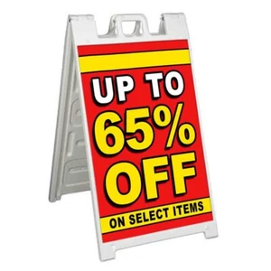 UP TO 65% OFF ON SELECT ITEMS Signicade 24x36 Aframe Sidewalk Sign Banner Decal - Picture 1 of 9