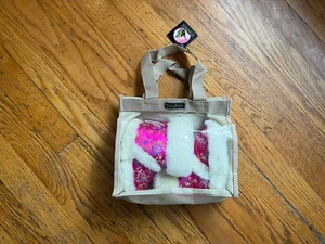 Cicciabella Cupcakes Baby Slippers New in Bag Pink with Floral Pattern - Picture 1 of 10