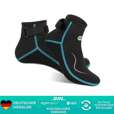 Gimilife Neopren socken, 3MM Neoprensocken Herren Damen, Neoprenschuhe Wasser...