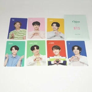 BTS Chilsung Cider OFFICIAL Limited lotte super heart photocards set - Picture 1 of 8