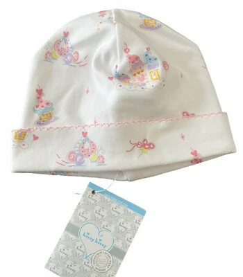 Sombrero estampado castillo caramelo blanco Kissy Kissy bebé niña Foto 1 de 4