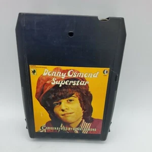 Donnie Osmond Superstar 8-Track Tape 1972 Stereo TU-232-8ST-2 Vintage Eight Trac - Picture 1 of 12