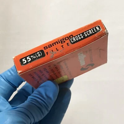 55mm SAMIGON Lens Filter CROSS SCREEN FREE SHIPPING NEW IN BOX RARE - Image 1 of 3