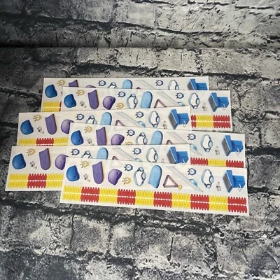 Creative MEmories Swimming Gear Team Timer Dive Great Length Sticker 6 Sheets - Image 1 of 4