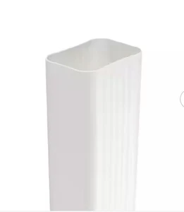 Amerimax weiß Vinyl Fallrohr Verlängerung 3 Zoll X 4 Zoll X 15 im 5er Pack M0794 - Bild 1 von 1