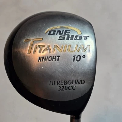 Knight One Shot Titanium Driver 10 Degree Regular Flex Aldila ECT 350 Ultralite - Image 1 of 4