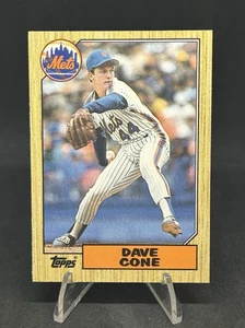 Dave (David) Cone - RC Rookie - 5 Time All-Star - 1987 Topps Traded # 24T - Picture 1 of 10
