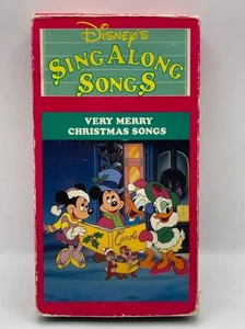 Disney's Sing-A-Long Songs VHS Merry Christmas Songs - Picture 1 of 6