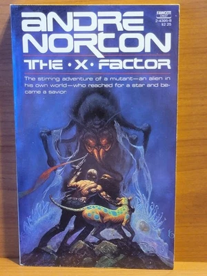 The X Factor by Andre Norton Fawcett 1st Printing 1981 Brand New Condition Foto 1 de 4