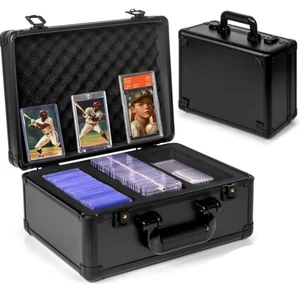 3 Row Heavy Duty Weatherproof Case Slab Holder Protector Graded Card Storage Box - Picture 1 of 6