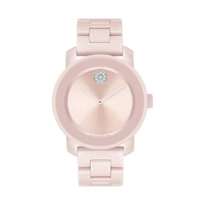Movado Bold Quartz Pink Dial Ladies Watch 3600804 - Image 1 of 3