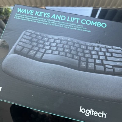 Logitech Wave Keys Wireless keyboard QWERTY UK Graphite - Image 1 of 4