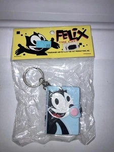 Vintage FELIX THE CAT Righty-O! Mini Notebook Keychain NJ Croce NEW Retired - Picture 1 of 10