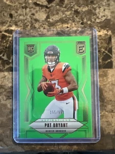 2025 Panini Donruss Elite - Rookies Pat Bryant #192 Aspirations Lime Green /999 - Picture 1 of 3