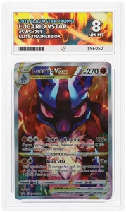 ACE 8 Lucario VSTAR SWSH291 Black Star Promo - Imagen 1 de 2