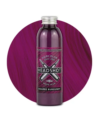 Headshot Haartönung vegane Haarfarbe Bizarre Burgundy 150 ml - Bild 1 von 4
