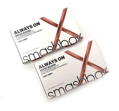 2x Smashbox Always On Mood Board Eye Shadow Palette COZY VIBES Brand NEW - Image 1 of 3
