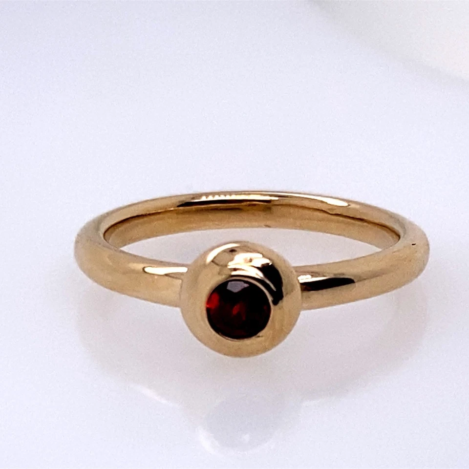 Anillo James Avery Almandine Oro Amarillo 14K (DG7135183) Foto 1 de 4