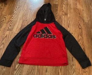 Adidas Hoodie Boys Medium (10/12) - Picture 1 of 3